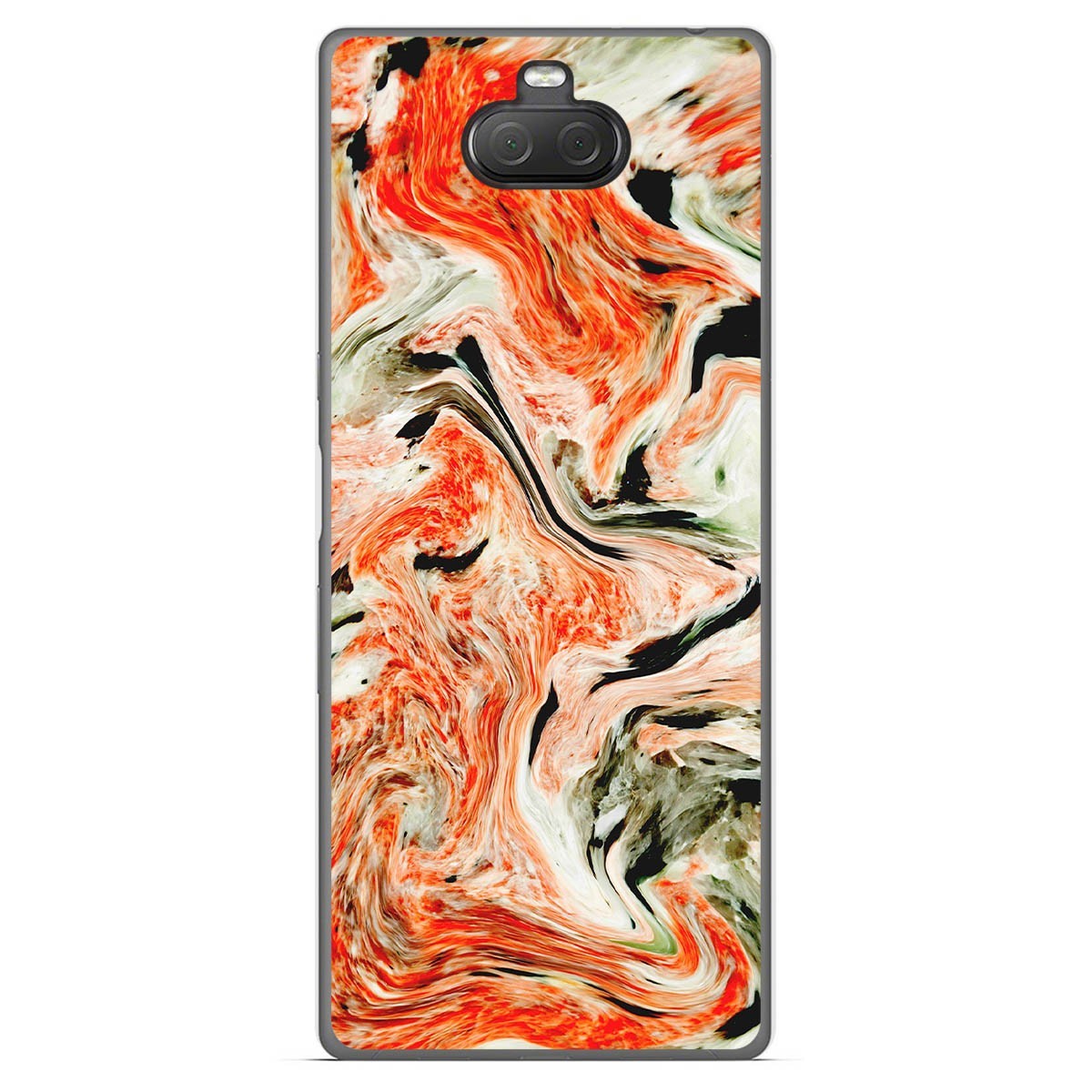 Funda Gel Tpu para Sony Xperia 10 Plus diseño Mármol 12 Dibujos