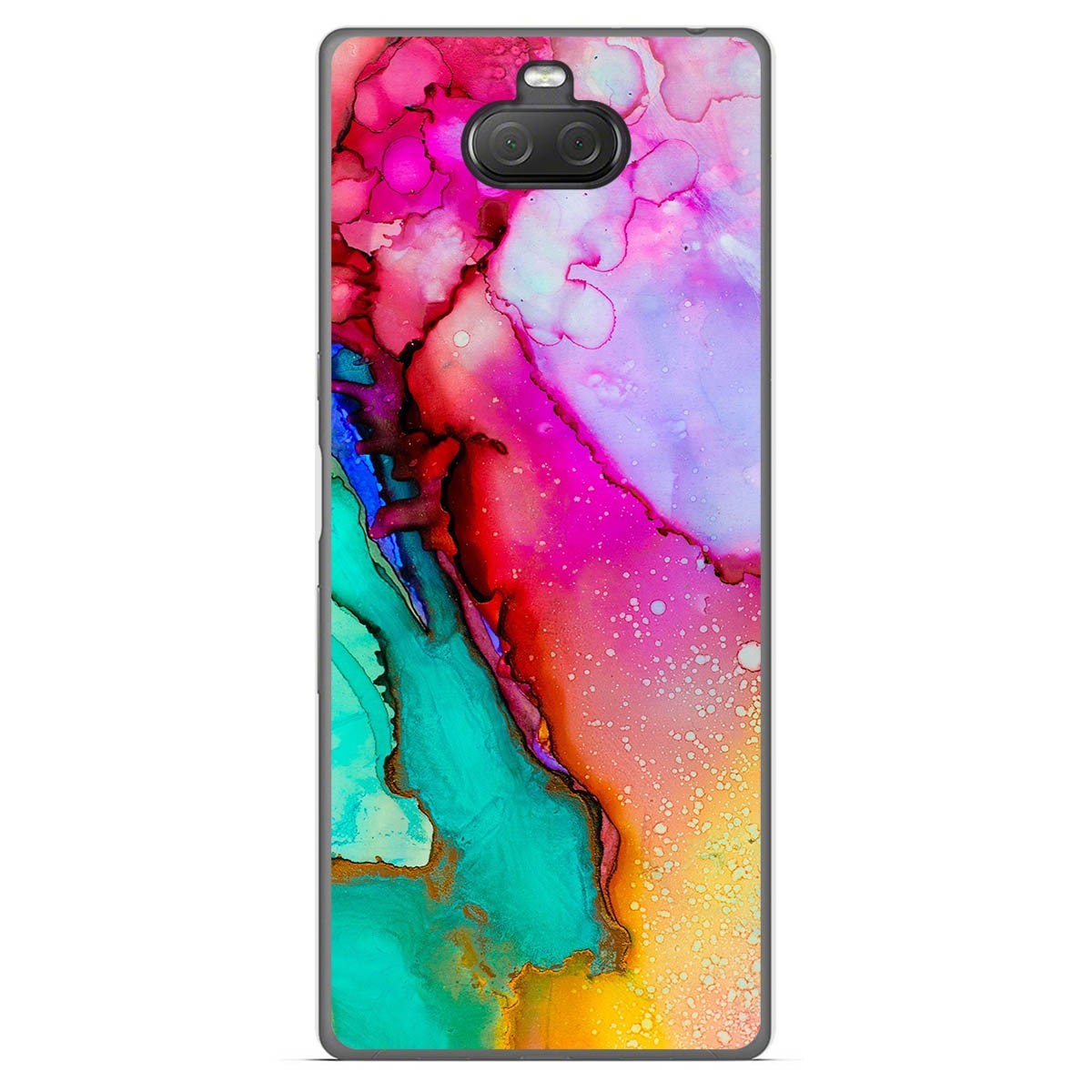 Funda Gel Tpu para Sony Xperia 10 Plus diseño Mármol 15 Dibujos