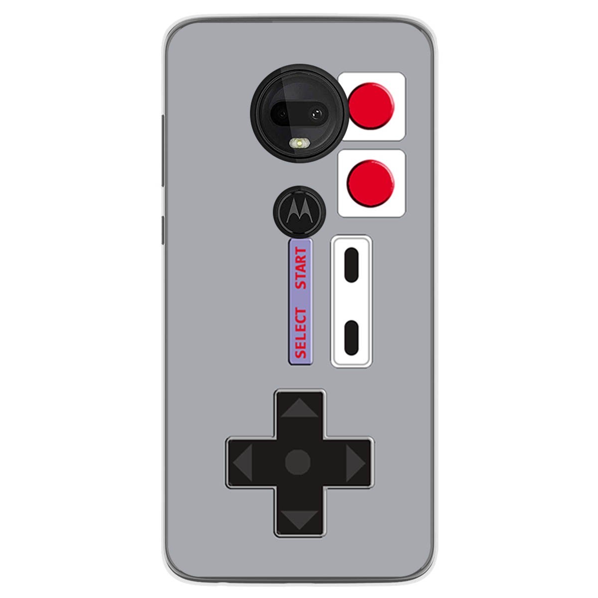 Funda Gel Tpu para Motorola Moto G7 / G7 Plus diseño Consola Dibujos