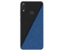 Funda Gel Tpu para Huawei Y7 2019 diseño Cuero 02 Dibujos