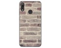Funda Gel Tpu para Huawei Y7 2019 diseño Ladrillo 01 Dibujos