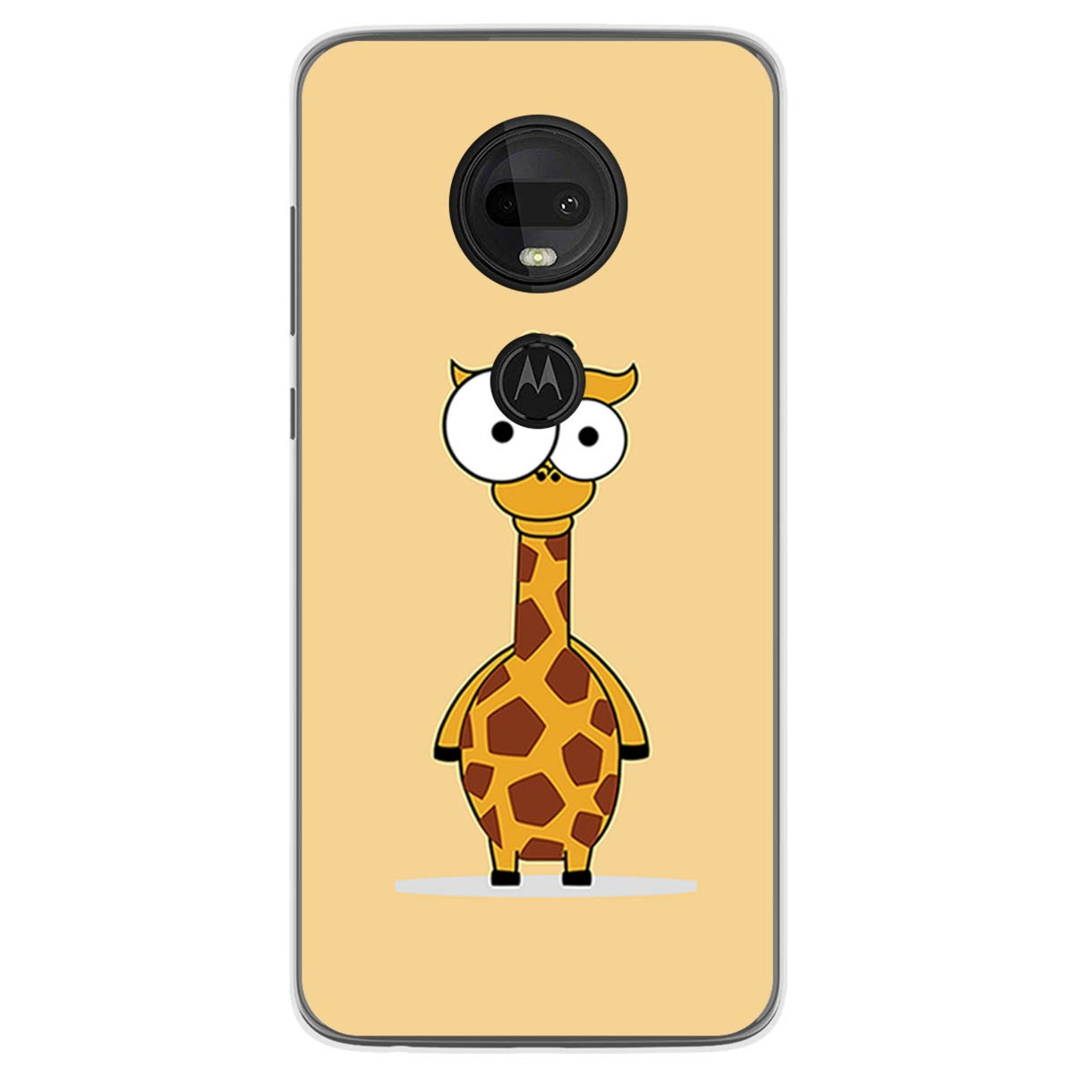Funda Gel Tpu para Motorola Moto G7 / G7 Plus diseño Jirafa Dibujos