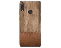 Funda Gel Tpu para Huawei Y7 2019 diseño Madera 09 Dibujos