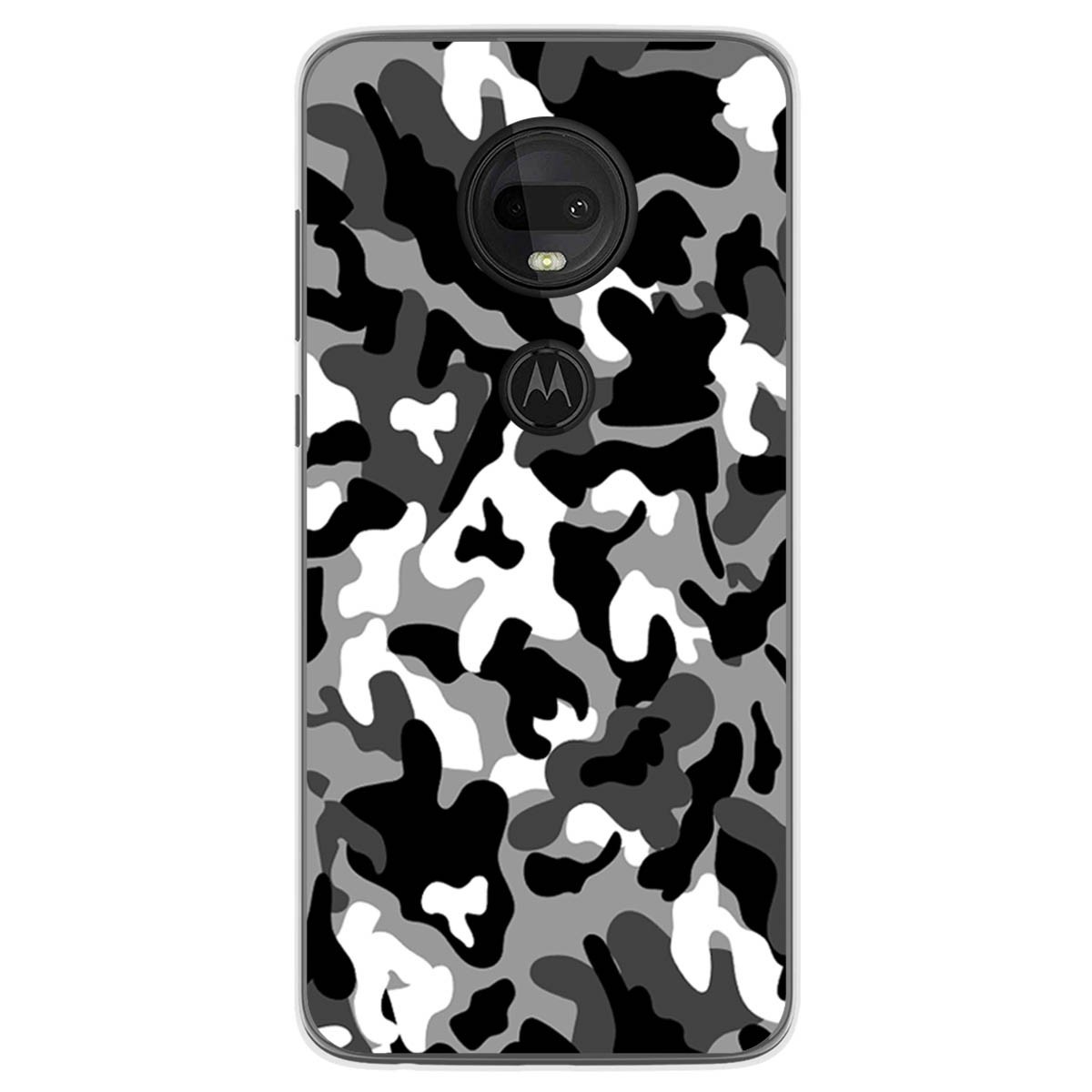 Funda Gel Tpu para Motorola Moto G7 / G7 Plus diseño Snow Camuflaje Dibujos