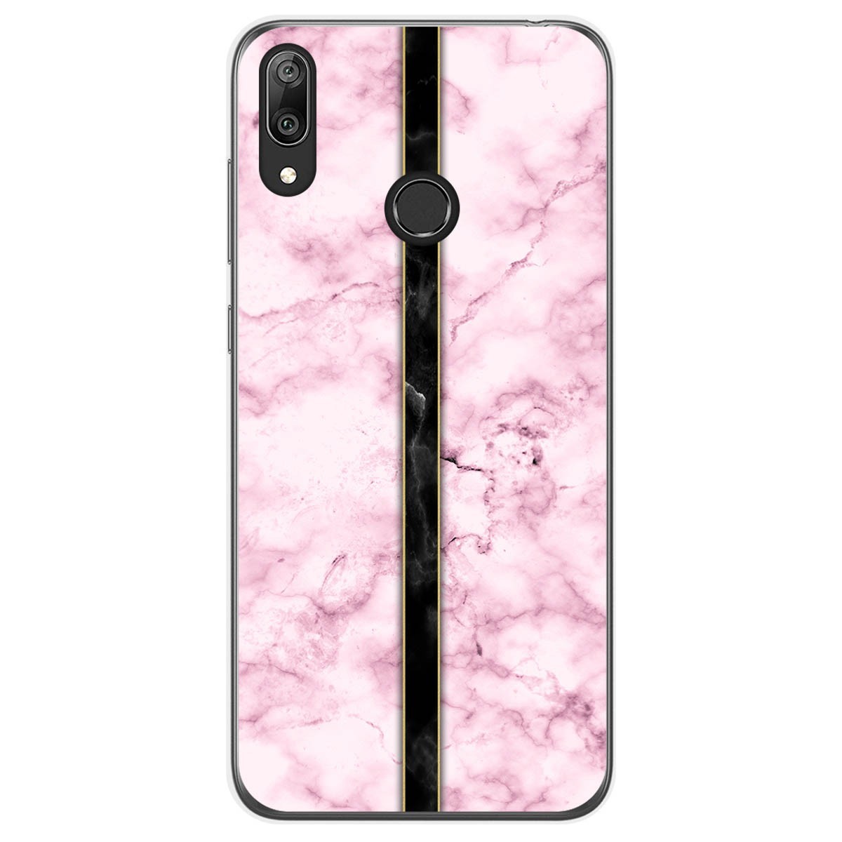 Funda Gel Tpu para Huawei Y7 2019 diseño Mármol 04 Dibujos