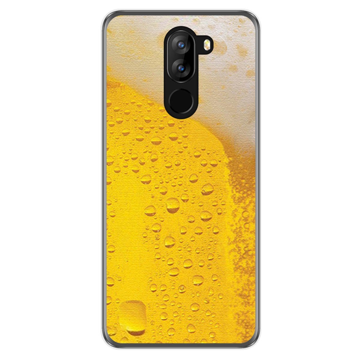 Funda Gel Tpu para Doogee X60 / X60L diseño Cerveza Dibujos