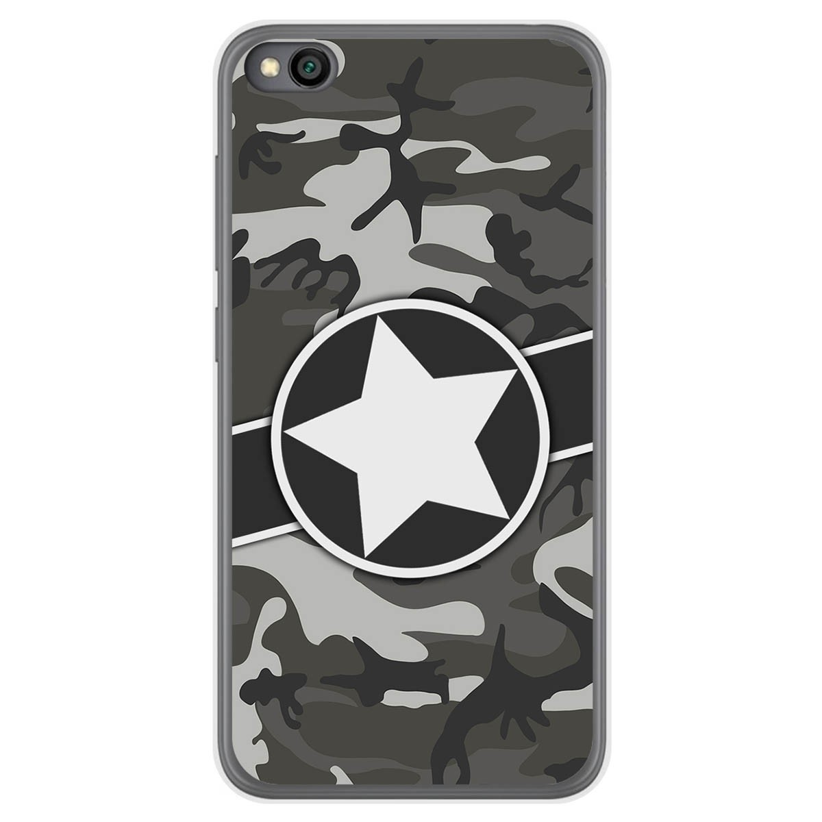 Funda Gel Tpu para Xiaomi Redmi Go diseño Camuflaje 02 Dibujos