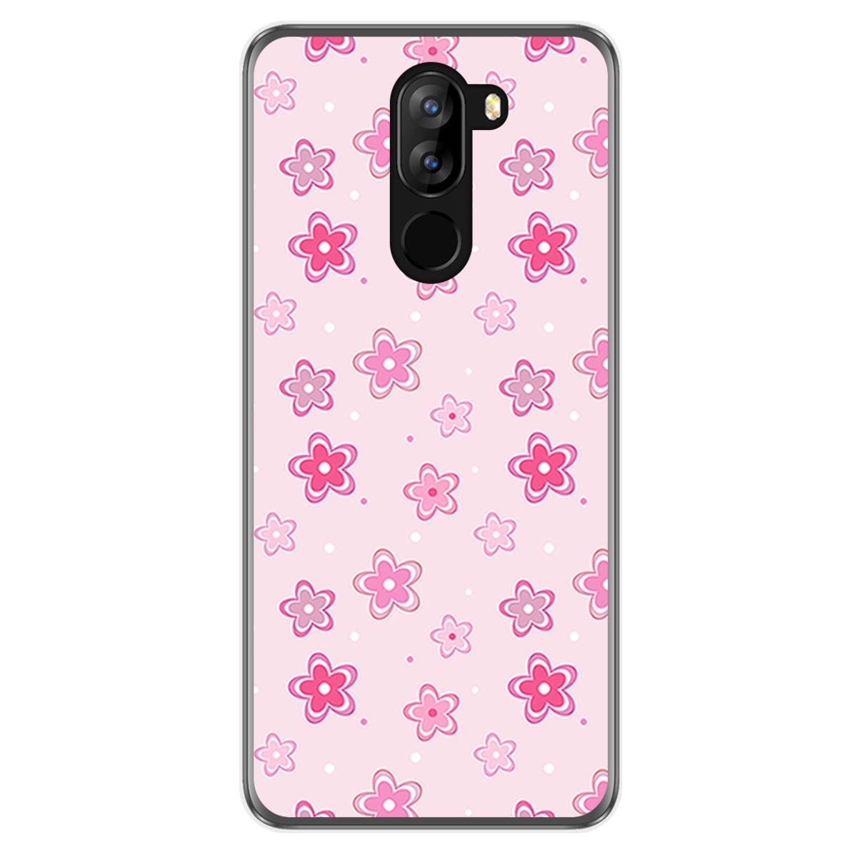 Funda Gel Tpu para Doogee X60 / X60L diseño Flores Dibujos