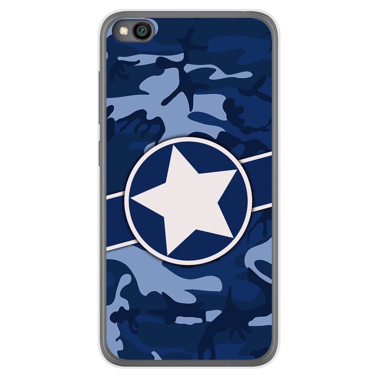 Funda Gel Tpu para Xiaomi Redmi Go diseño Camuflaje 03 Dibujos