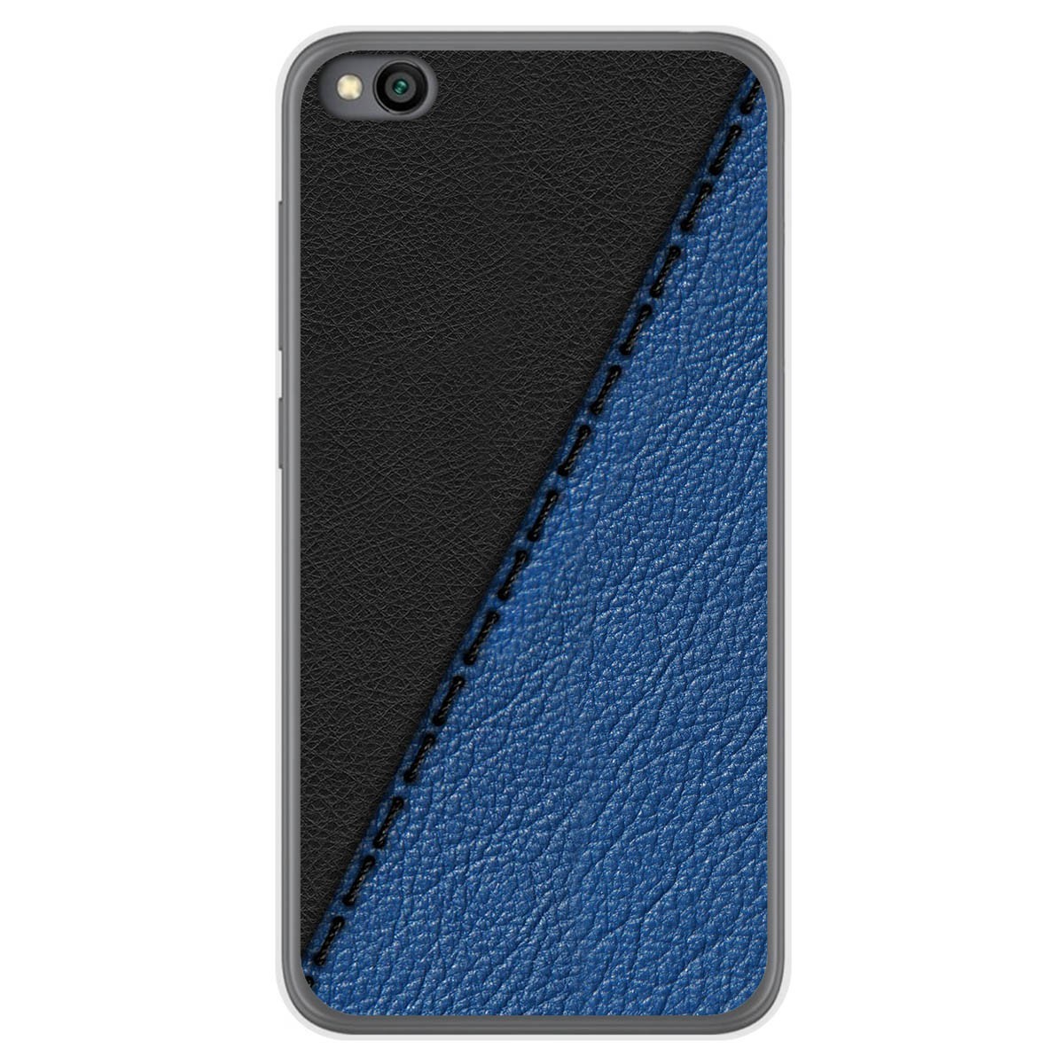 Funda Gel Tpu para Xiaomi Redmi Go diseño Cuero 02 Dibujos