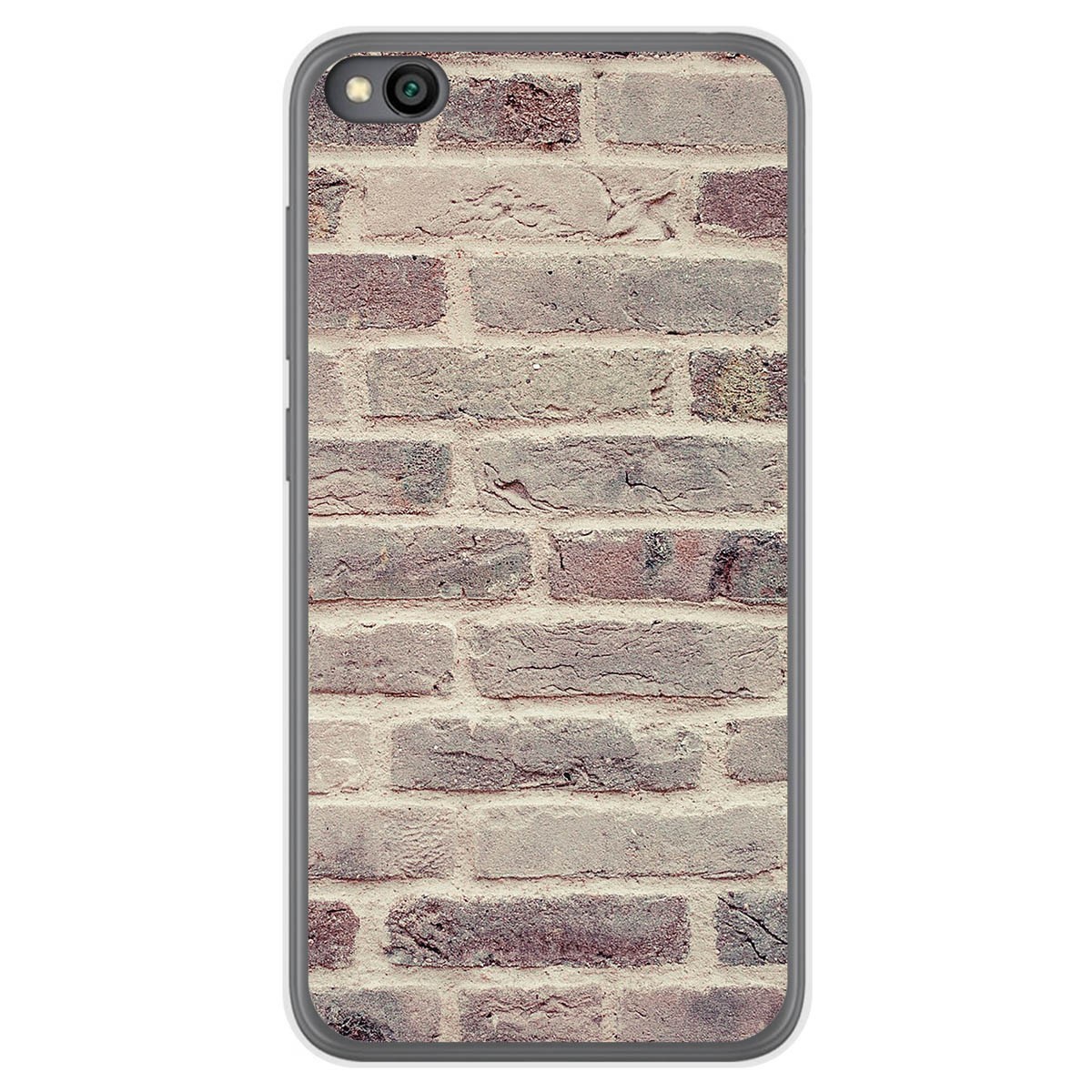 Funda Gel Tpu para Xiaomi Redmi Go diseño Ladrillo 01 Dibujos