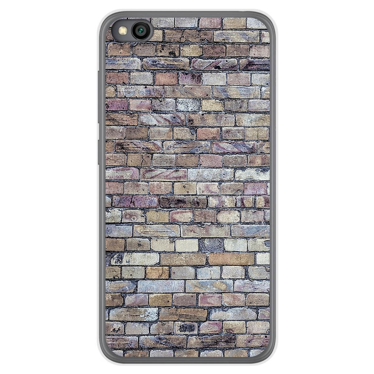 Funda Gel Tpu para Xiaomi Redmi Go diseño Ladrillo 02 Dibujos