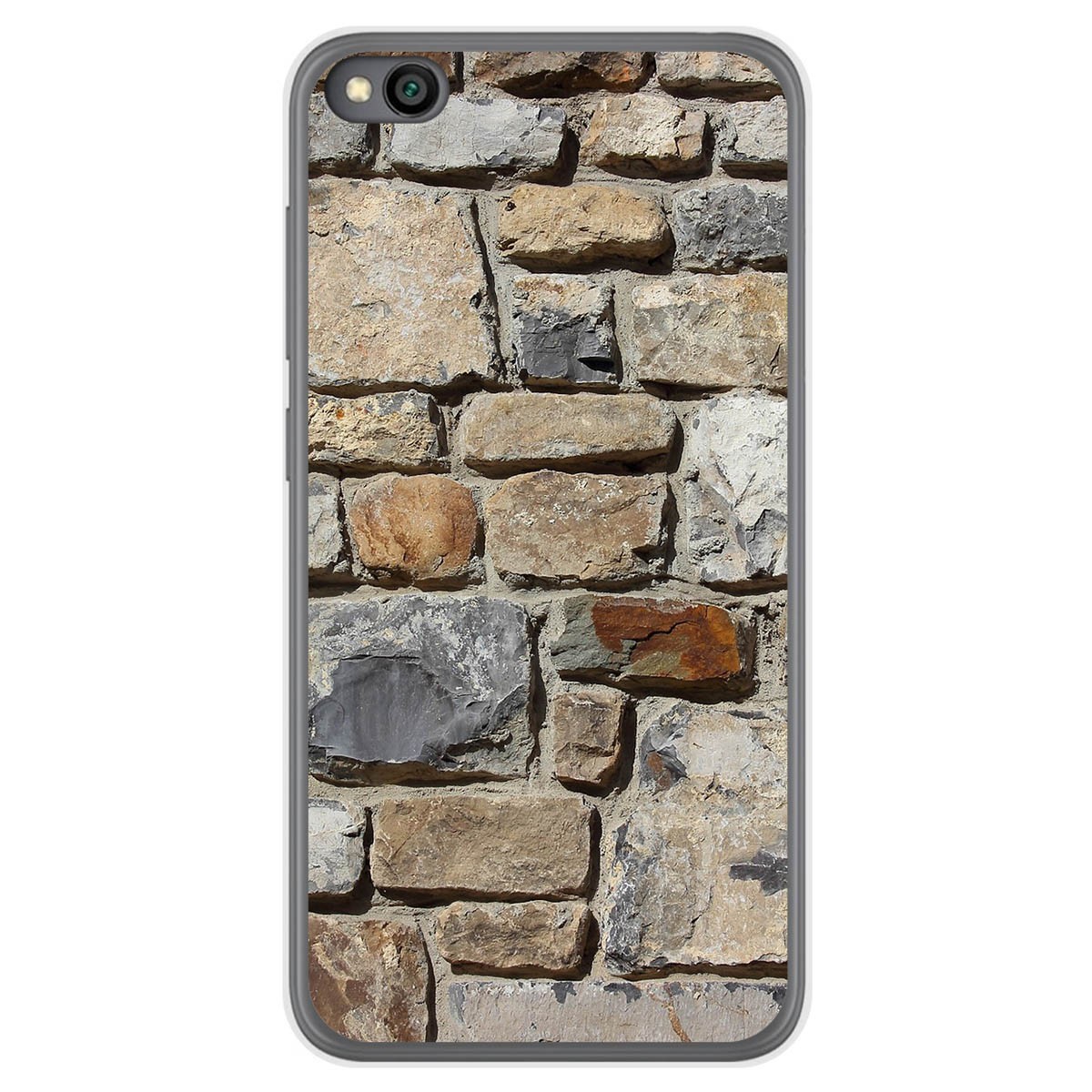 Funda Gel Tpu para Xiaomi Redmi Go diseño Ladrillo 03 Dibujos