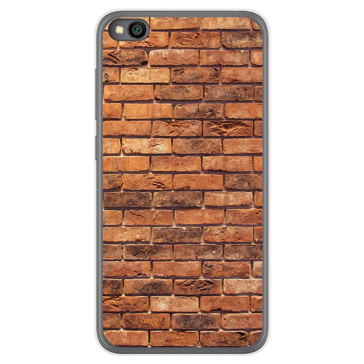 Funda Gel Tpu para Xiaomi Redmi Go diseño Ladrillo 04 Dibujos
