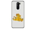 Funda Gel Tpu para Doogee X60 / X60L diseño Leones Dibujos