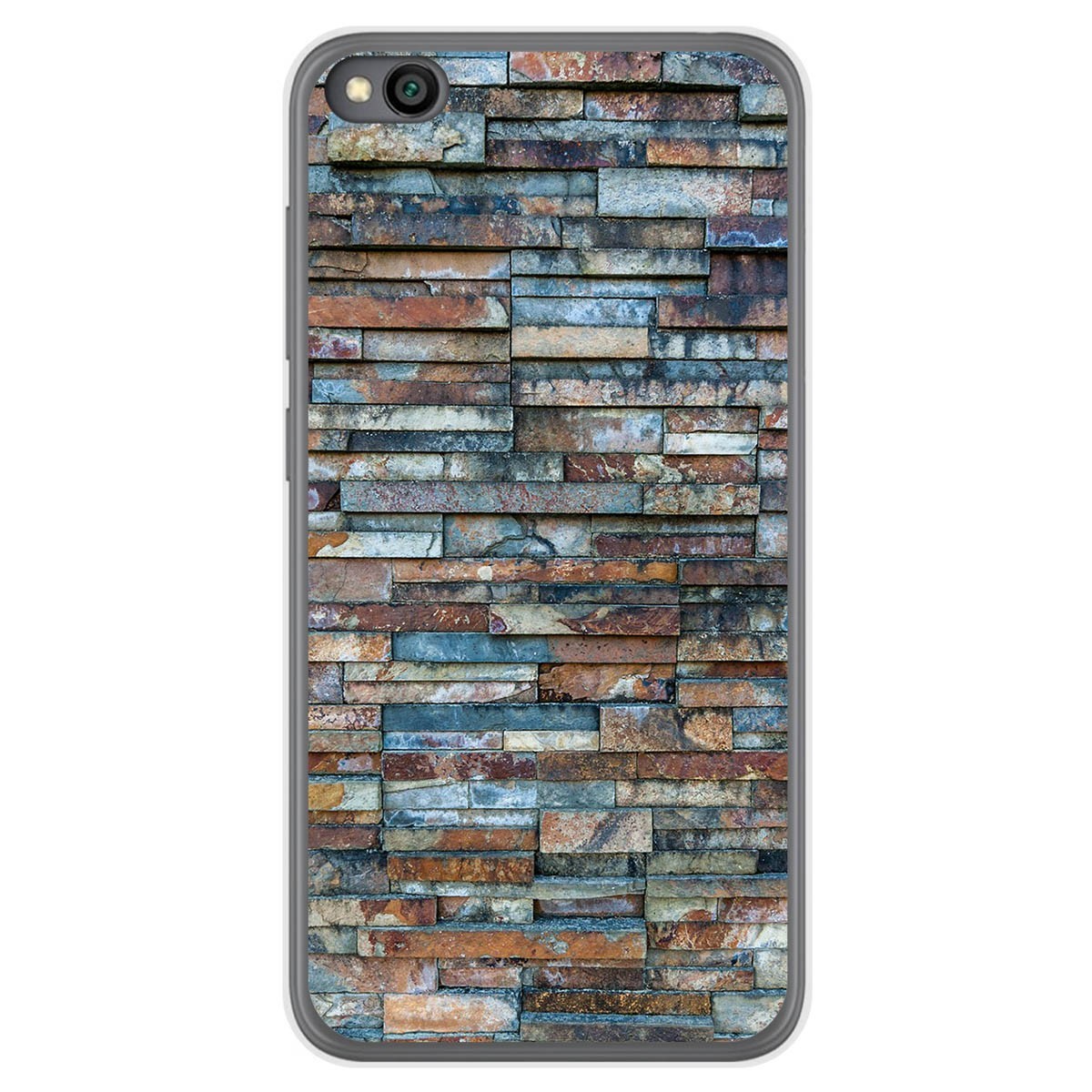 Funda Gel Tpu para Xiaomi Redmi Go diseño Ladrillo 05 Dibujos