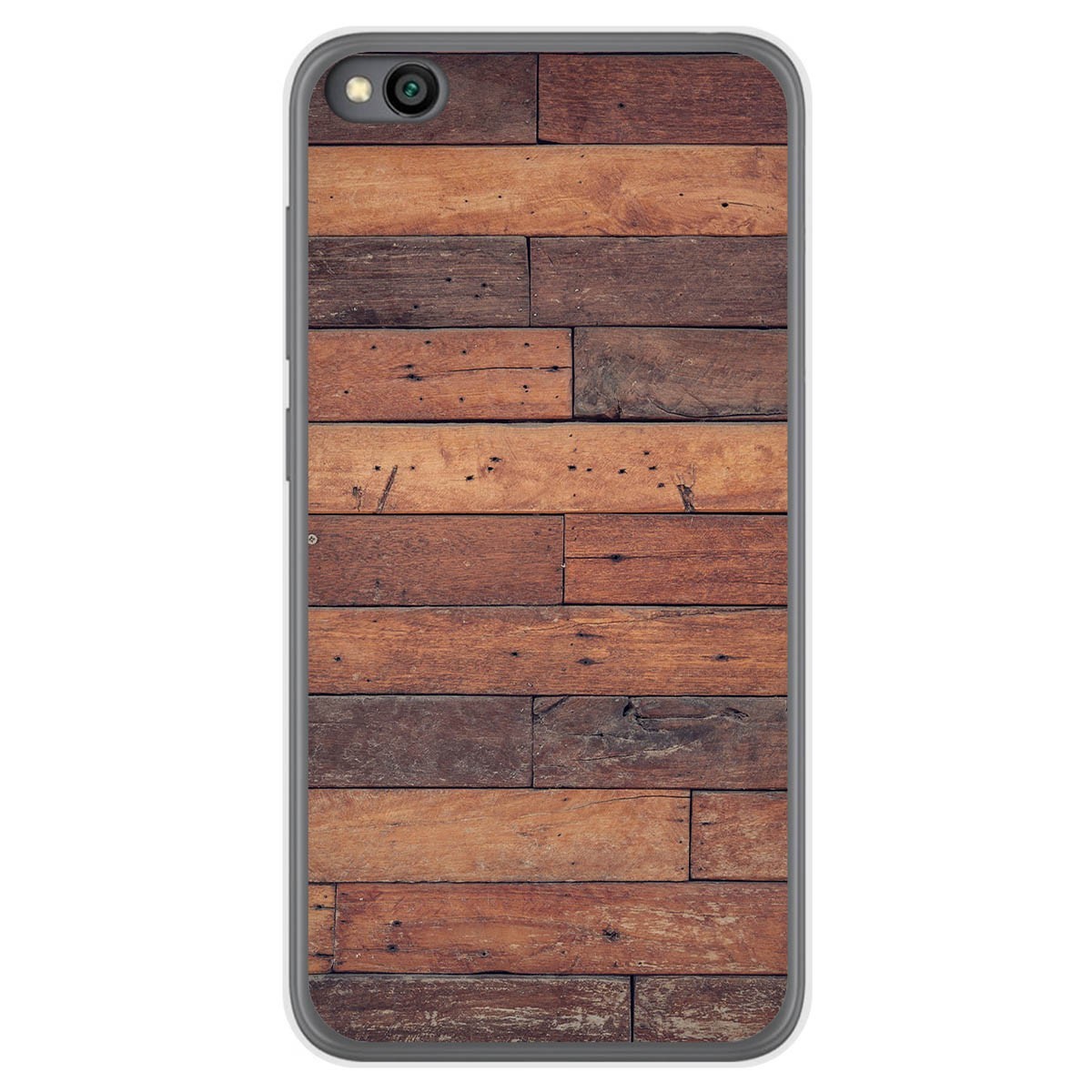 Funda Gel Tpu para Xiaomi Redmi Go diseño Madera 03 Dibujos