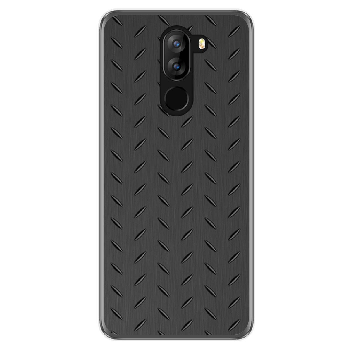 Funda Gel Tpu para Doogee X60 / X60L diseño Metal Dibujos