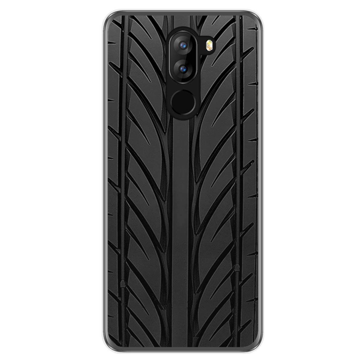 Funda Gel Tpu para Doogee X60 / X60L diseño Neumatico Dibujos