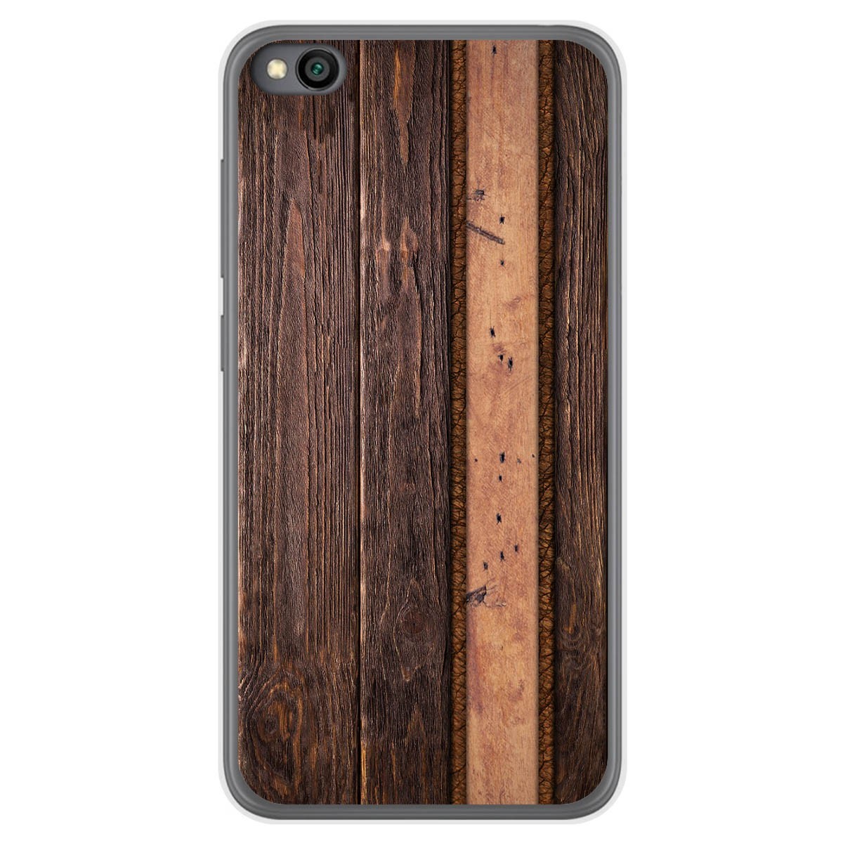 Funda Gel Tpu para Xiaomi Redmi Go diseño Madera 05 Dibujos