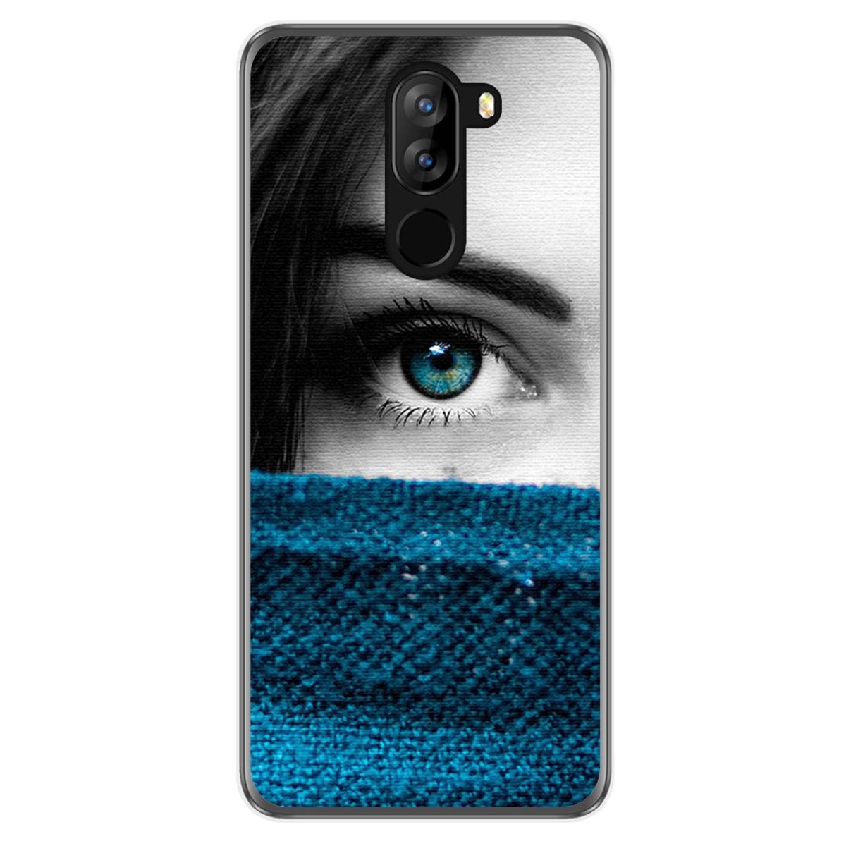 Funda Gel Tpu para Doogee X60 / X60L diseño Ojo Dibujos