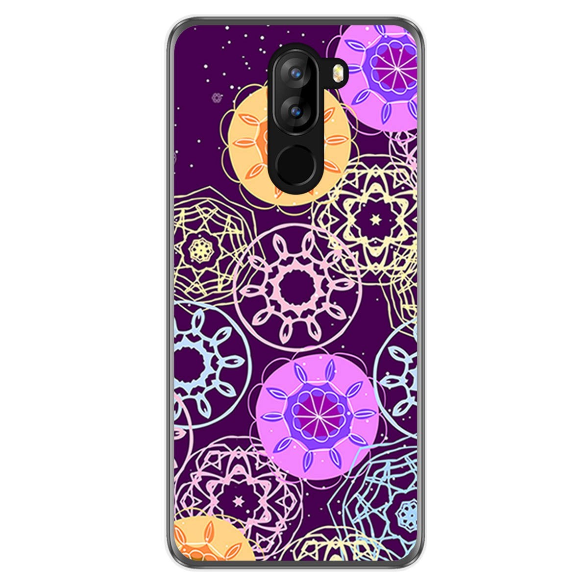 Funda Gel Tpu para Doogee X60 / X60L diseño Radial Dibujos