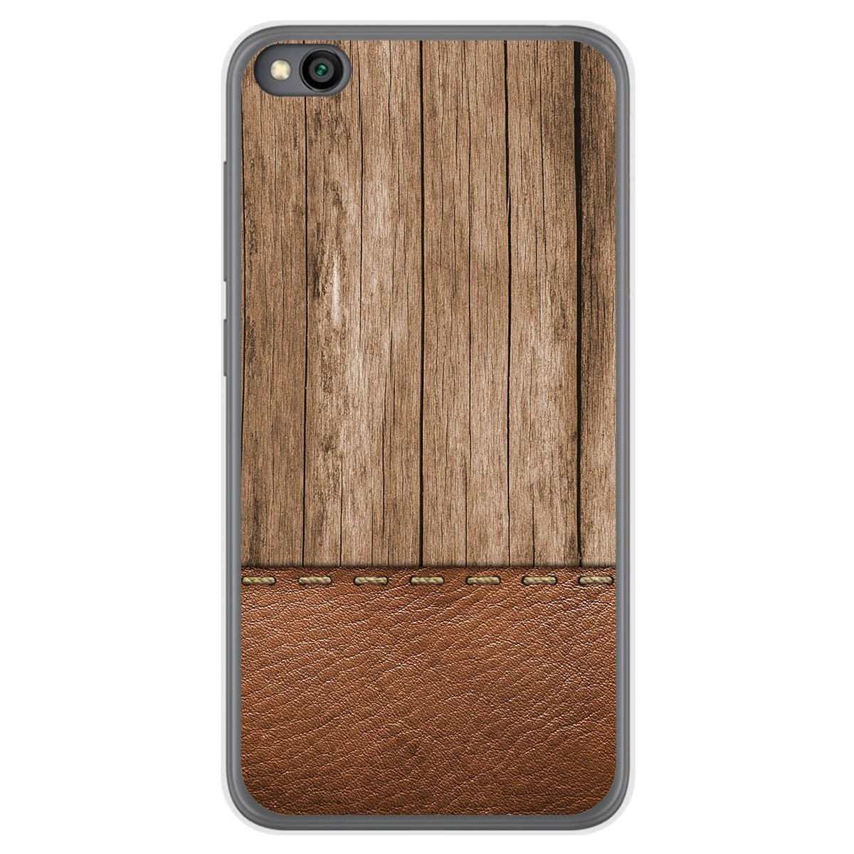 Funda Gel Tpu para Xiaomi Redmi Go diseño Madera 09 Dibujos