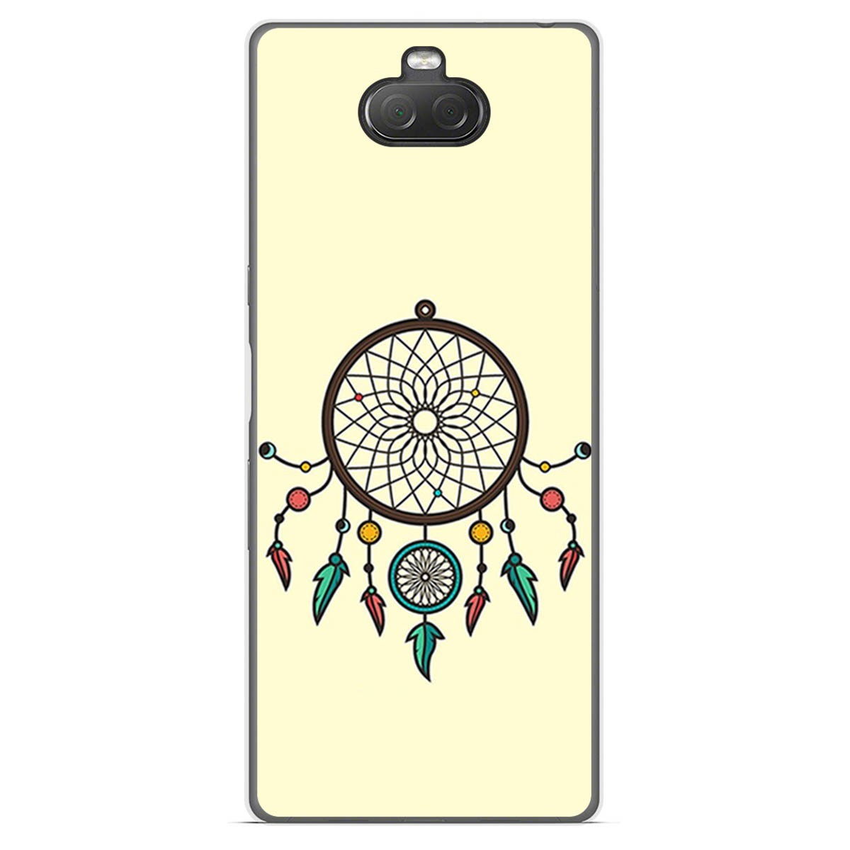 Funda Gel Tpu para Sony Xperia 10 diseño Atrapasueños Dibujos