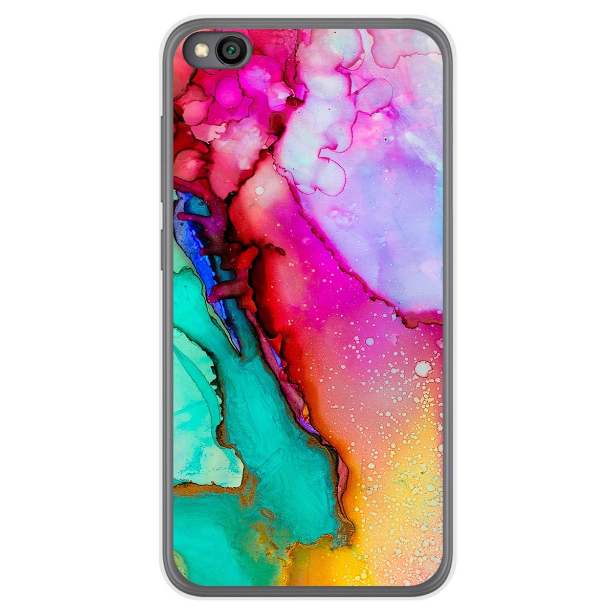 Funda Gel Tpu para Xiaomi Redmi Go diseño Mármol 15 Dibujos
