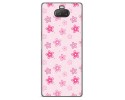 Funda Gel Tpu para Sony Xperia 10 diseño Flores Dibujos