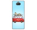 Funda Gel Tpu para Sony Xperia 10 diseño Furgoneta Dibujos