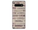 Funda Gel Tpu para Samsung Galaxy S10 Plus diseño Ladrillo 01 Dibujos