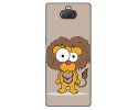 Funda Gel Tpu para Sony Xperia 10 diseño Leon Dibujos