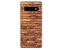 Funda Gel Tpu para Samsung Galaxy S10 Plus diseño Ladrillo 04 Dibujos