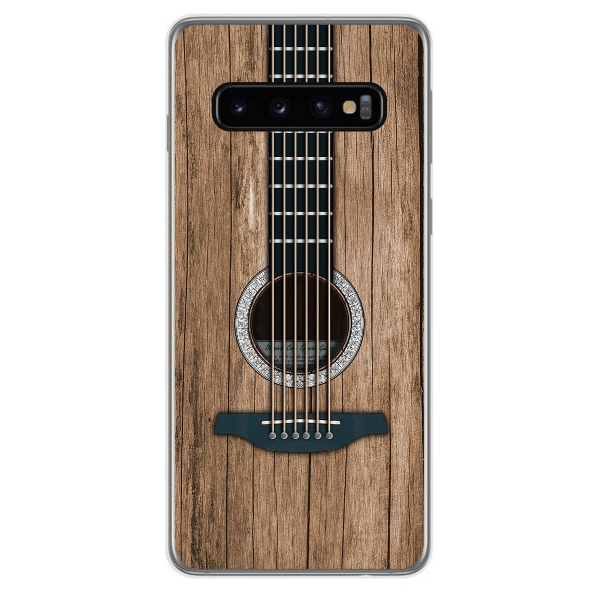Funda Gel Tpu para Samsung Galaxy S10 Plus diseño Madera 11 Dibujos