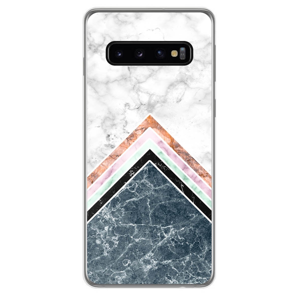 Funda Gel Tpu para Samsung Galaxy S10 Plus diseño Mármol 05 Dibujos