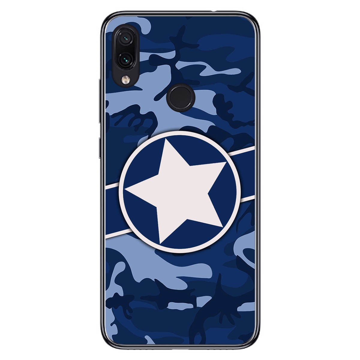 Funda Gel Tpu para Xiaomi Redmi Note 7 diseño Camuflaje 03 Dibujos