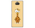 Funda Gel Tpu para Sony Xperia 10 Plus diseño Jirafa Dibujos