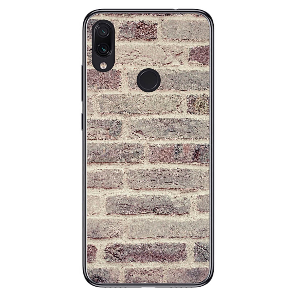 Funda Gel Tpu para Xiaomi Redmi Note 7 diseño Ladrillo 01 Dibujos