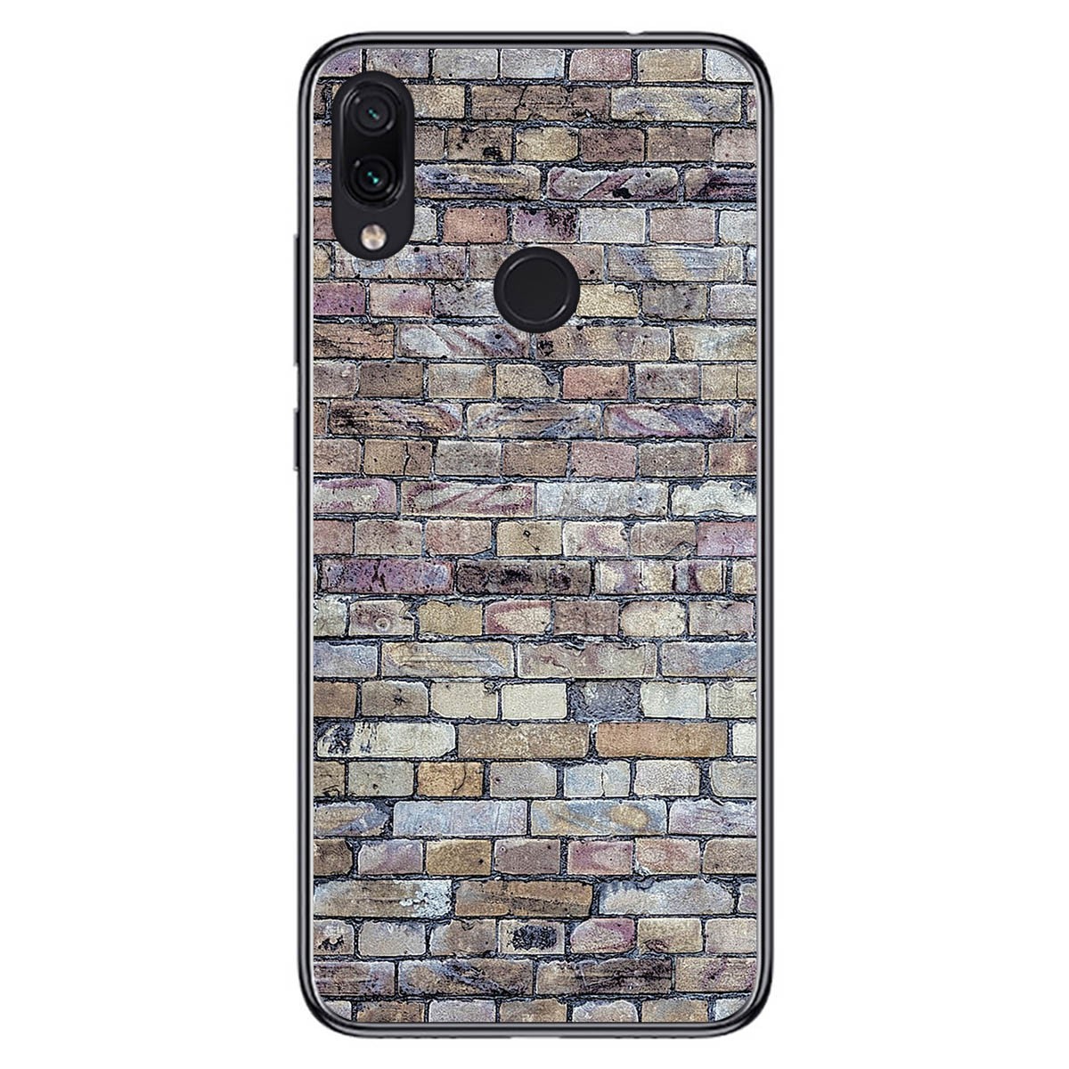 Funda Gel Tpu para Xiaomi Redmi Note 7 diseño Ladrillo 02 Dibujos