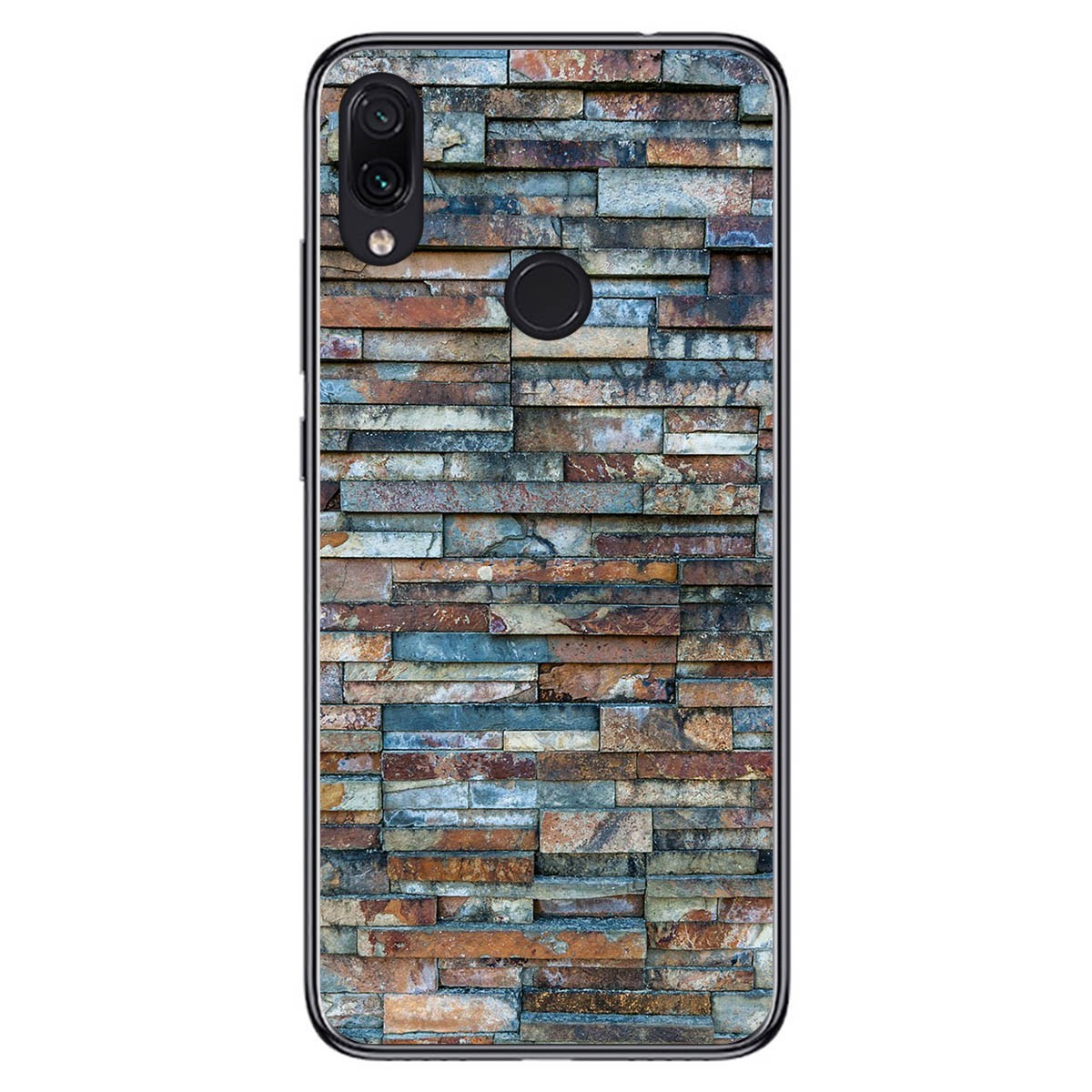 Funda Gel Tpu para Xiaomi Redmi Note 7 diseño Ladrillo 05 Dibujos