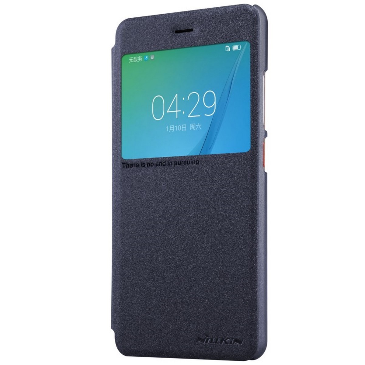 Funda Flip Negra Nillkin Modelo Sparkle para Huawei Nova