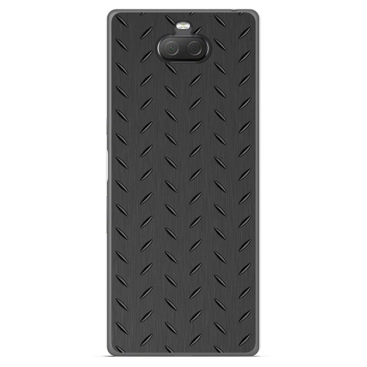 Funda Gel Tpu para Sony Xperia 10 Plus diseño Metal Dibujos