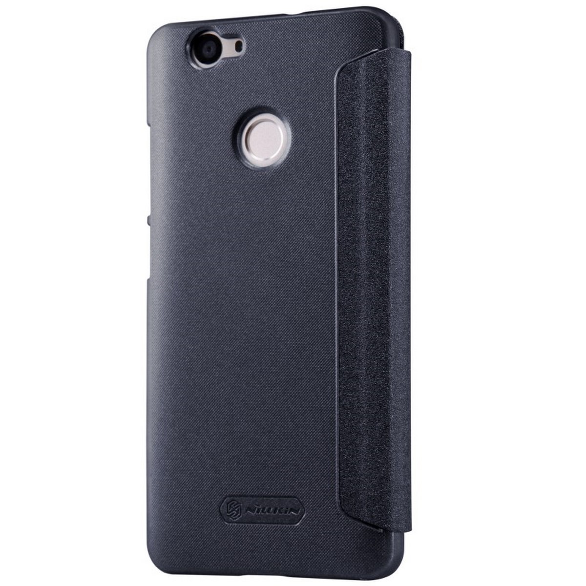 Funda Flip Negra Nillkin Modelo Sparkle para Huawei Nova