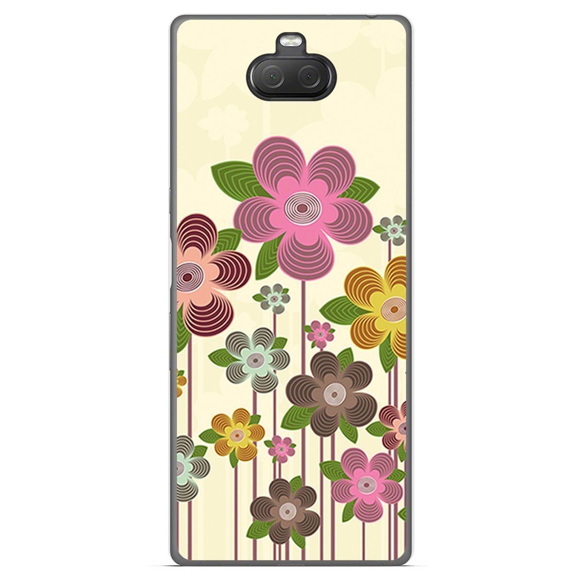 Funda Gel Tpu para Sony Xperia 10 Plus diseño Primavera En Flor Dibujos