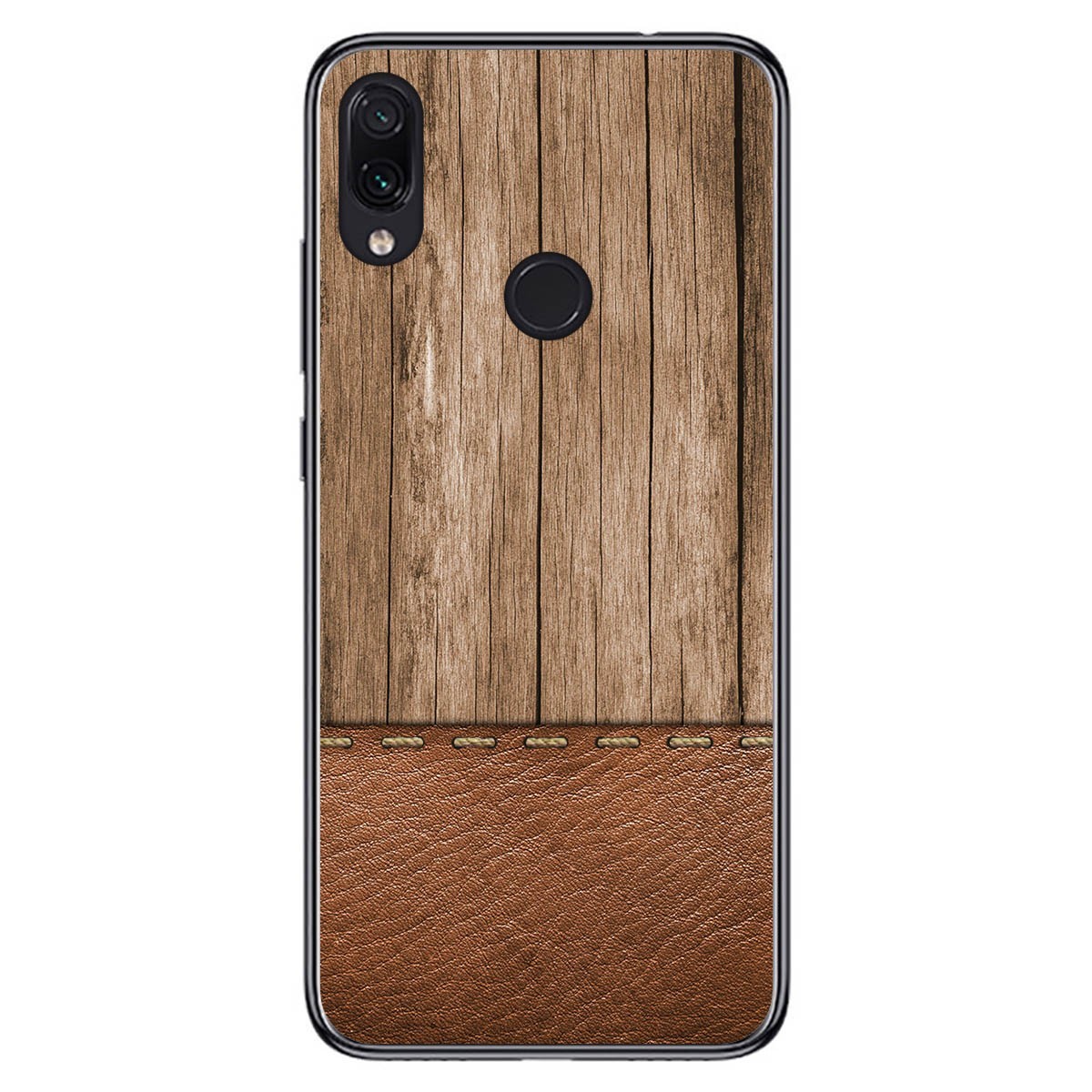 Funda Gel Tpu para Xiaomi Redmi Note 7 diseño Madera 09 Dibujos