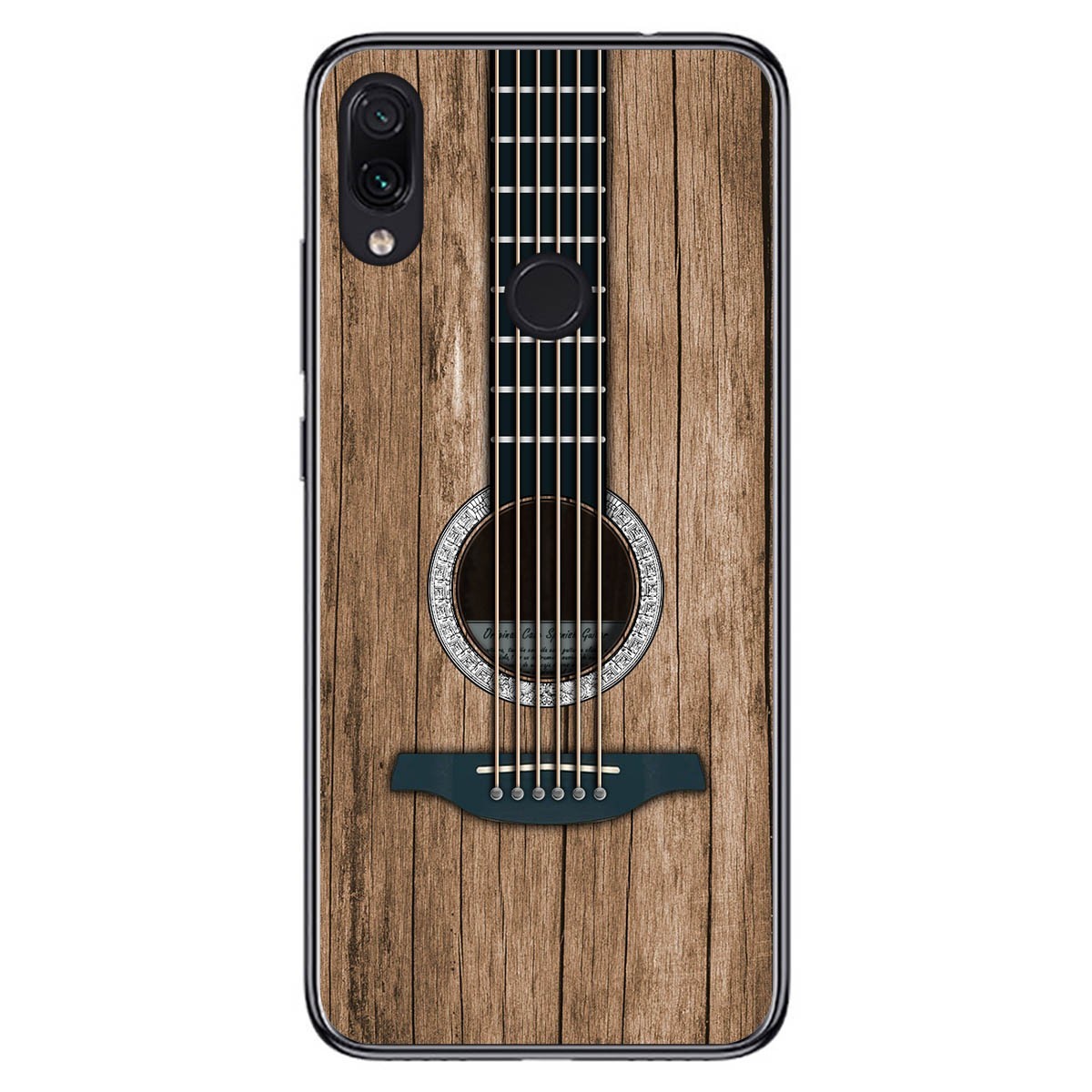Funda Gel Tpu para Xiaomi Redmi Note 7 diseño Madera 11 Dibujos