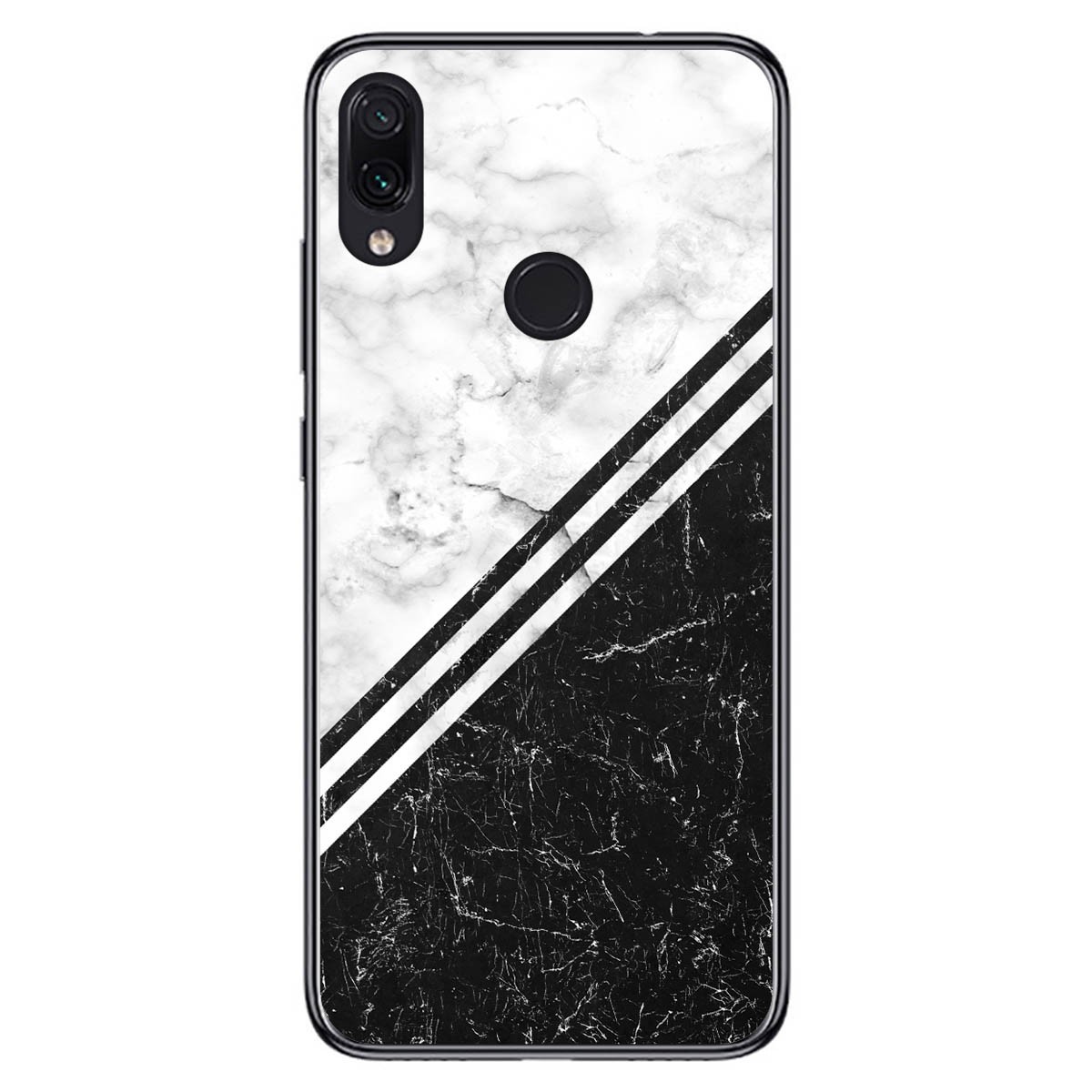 Funda Gel Tpu para Xiaomi Redmi Note 7 diseño Mármol 01 Dibujos