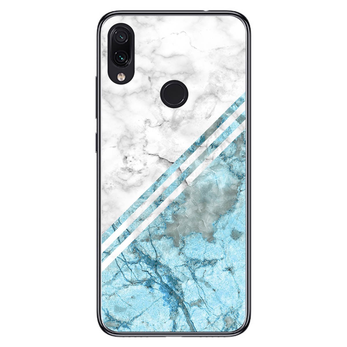 Funda Gel Tpu para Xiaomi Redmi Note 7 diseño Mármol 02 Dibujos