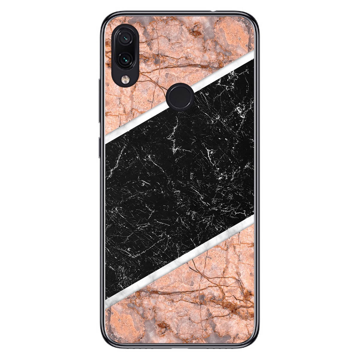 Funda Gel Tpu para Xiaomi Redmi Note 7 diseño Mármol 07 Dibujos